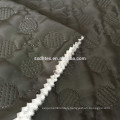 warm fabric for winter coat,100% polyester quilting embroidered fabric